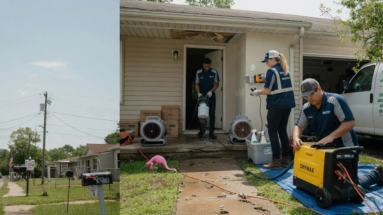 Storm Damage Water Removal in New Hampshire, OH near me